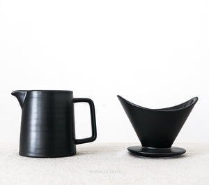 Black Pour Over Set