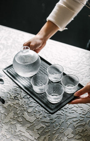 Best Sake Set - Functional Art for Modern Homes - Vanilla Bean