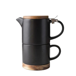 Best Stacked Teapot - Functional Art for Modern Homes - Vanilla Bean