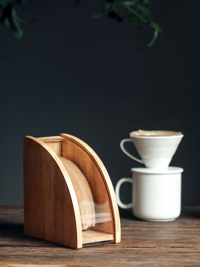 Best Coffee Filter Box - Functional Art for Modern Homes - Vanilla Bean