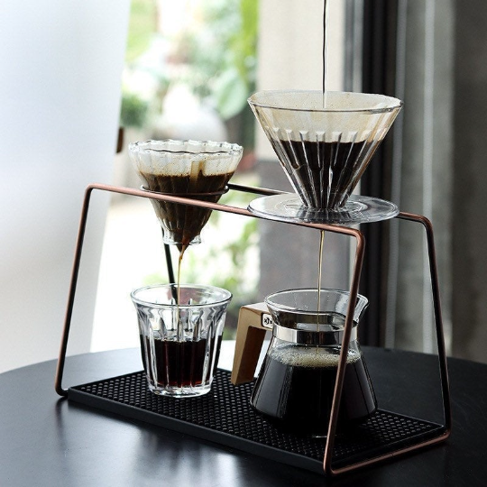 Pour Over Coffee Stand Best Multi-Cups Pour Over Stand Set