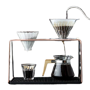 Best Pour Over Coffee Stand - Functional Art for Modern Homes - Vanilla Bean